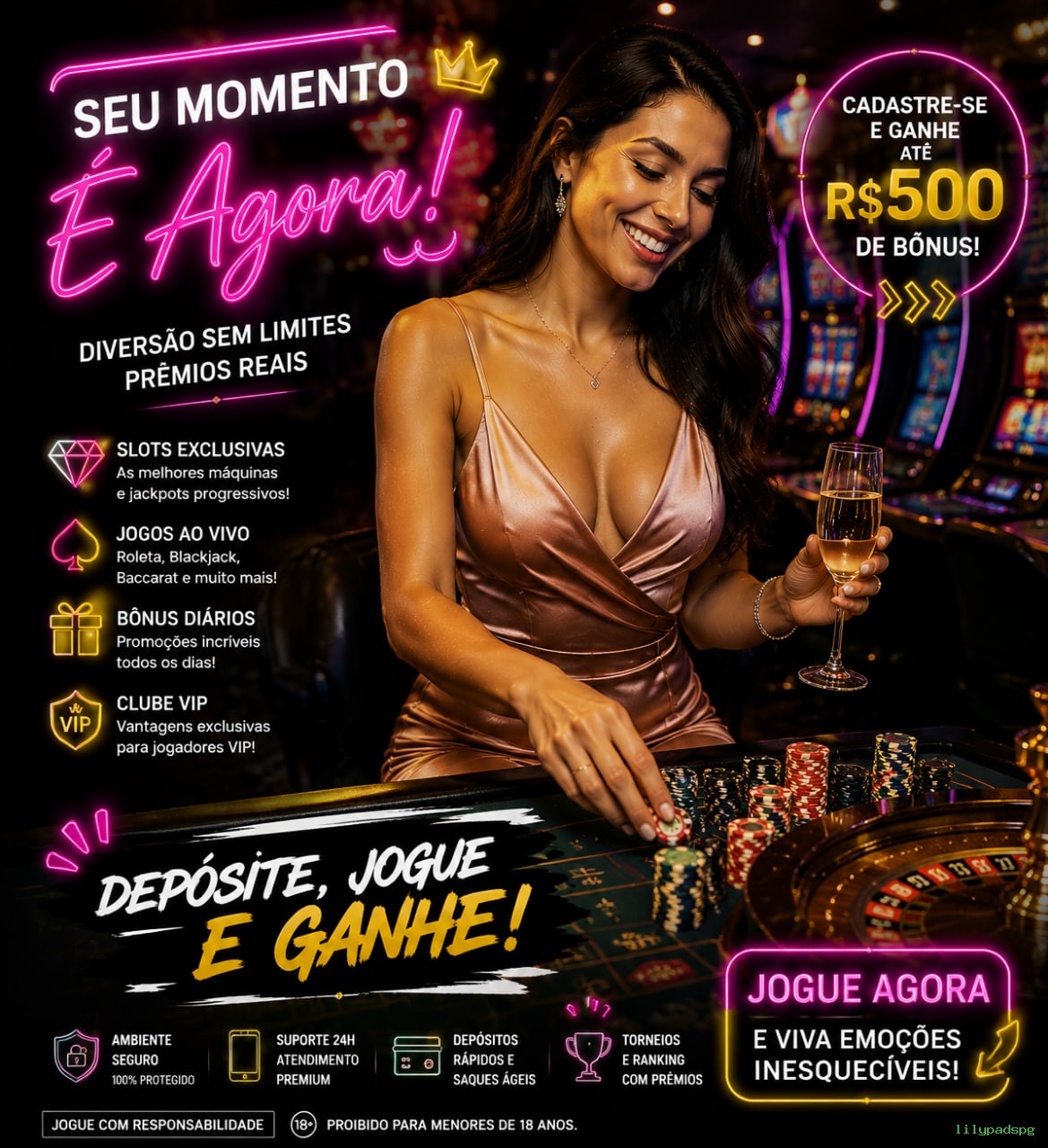 Programa VIP exclusivo da lilypadspg